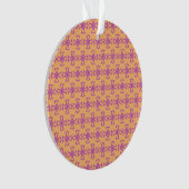 Christliches rotes Kreuz Ornament (Vorderseite)