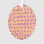 Christliches rotes Kreuz Ornament (Vorderseite)