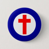 Christliches Roundel Button (Vorderseite)