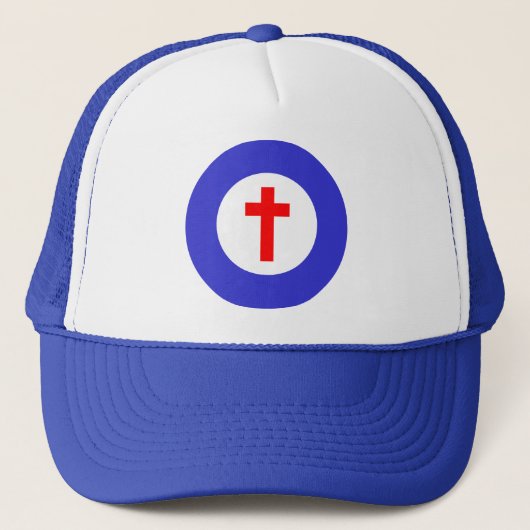 Christliches Roundel Truckerkappe (Vorderseite)