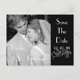 Christliches Save-The-Date mit Ihren Fotos Ankündigungspostkarte