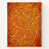 Christliches SCHREIBEN DER VISION Anpassbare ROT Notizblock (Rückseite)