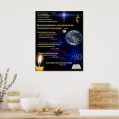 Christliches Schriften-Poster Poster (Küche)