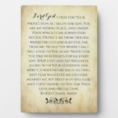 Christliches Schutzgebet Fotoplatte (Vorderseite)