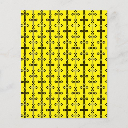 Christliches Schwarzes Kreuz (Vorderseite)