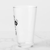 Christliches Schwarzes Kreuz Glas (Links)