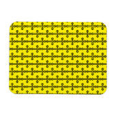 Christliches Schwarzes Kreuz Magnet (Horizontal)