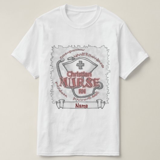 Christliches Schwesternaxiom T-Shirt (Design vorne)