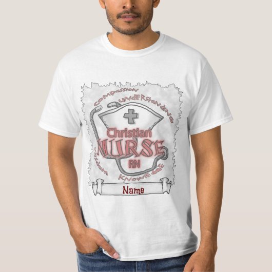 Christliches Schwesternaxiom T-Shirt (Vorderseite)