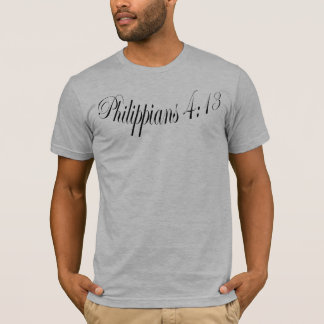 Christliches Shirtphilippians-4:13 T-Shirt