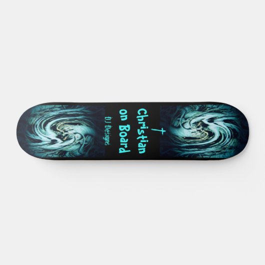 Christliches Skateboard (Horizontal)