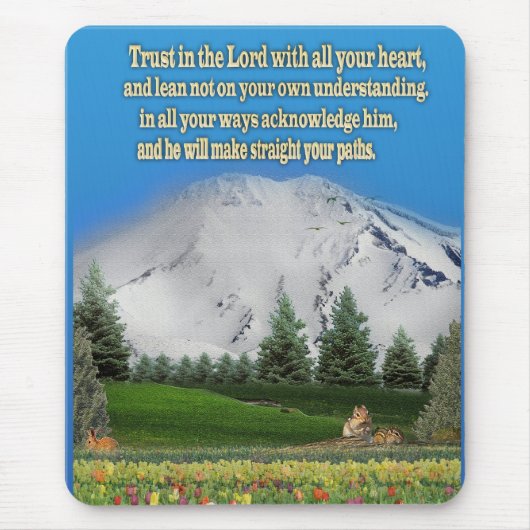 christliches Skriptmousepad Mousepad (Vorne)