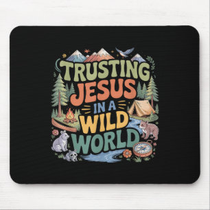 Christliches Sommerlager True North Vertrauen auf  Mousepad