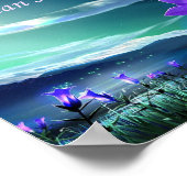 Christliches Sprichwort-Poster Poster (Ecke)