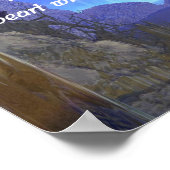 Christliches Sprichwort-Poster Poster (Ecke)