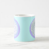 Christliches Stille Gebet Wing Kaffeetasse (Mittel)