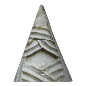 Christliches Stone Carving Altes Muster Partyhütchen (Rechts)