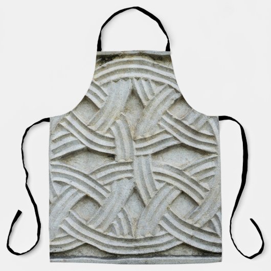 Christliches Stone Carving Altes Muster Schürze (Vorderseite)