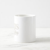 Christliches Sublimationsdesign Kaffeetasse (Mittel)