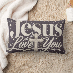 Christliches Sublimationsdesign Lendenkissen