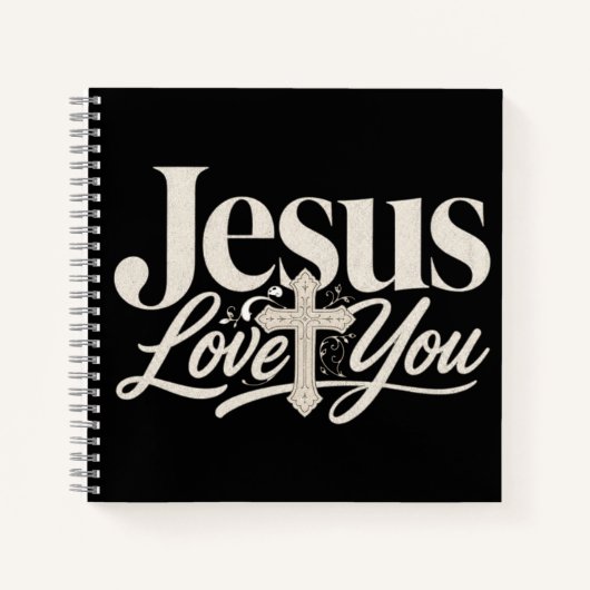 Christliches Sublimationsdesign Notizblock (Vorderseite)