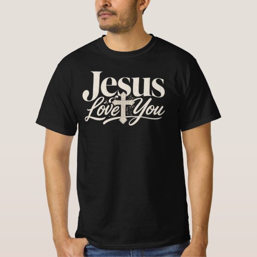 Christliches Sublimationsdesign T-Shirt (Vorderseite)
