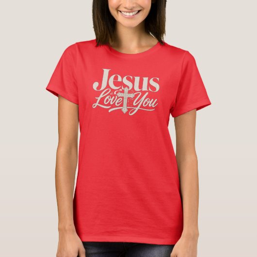 Christliches Sublimationsdesign T-Shirt (Vorderseite)