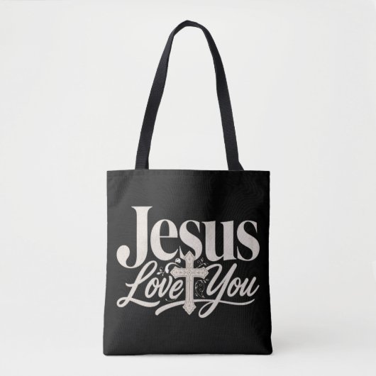 Christliches Sublimationsdesign Tasche (Vorderseite)