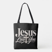Christliches Sublimationsdesign Tasche (Rückseite)