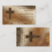 Christliches Symbol Arzt-Arzt-Praxis Visitenkarte (Vorne/Hinten)