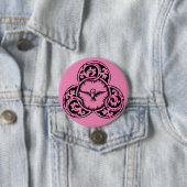Christliches Symbol der Heiligen Geisttaube Button (Beispiel)