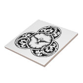 Christliches Symbol der Heiligen Geisttaube Fliese (Seite)