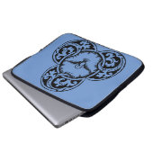 Christliches Symbol der Heiligen Geisttaube Laptopschutzhülle (Vorne Knopf)