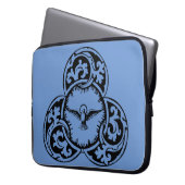 Christliches Symbol der Heiligen Geisttaube Laptopschutzhülle (Vorderseite Links)