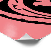 Christliches Symbol der Heiligen Geisttaube Poster (Ecke)