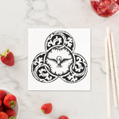 Christliches Symbol der Heiligen Geisttaube Serviette (Beispiel)