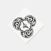 Christliches Symbol der Heiligen Geisttaube Serviette (Ecke)