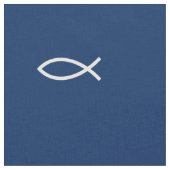 Christliches Symbol für Fischzeichen Muster für be Stoff (Nahaufnahme)