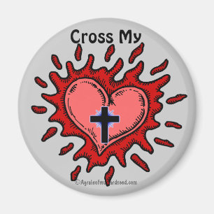 Christliches Symbol 'Ich schwöre es' Magnet