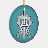Christliches Symbol Keramik Ornament (Rechts)