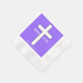Christliches Symbol Serviette (Ecke)