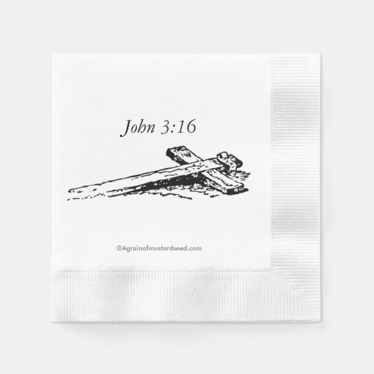 Christliches Symbol Serviette (Vorderseite)