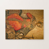 Christliches Symbol von St. Catherine Orthodox Puzzle (Horizontal)