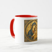 Christliches Symbolisch Tasse (Vorderseite Links)