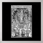 Christliches Symbolplakat Poster (Vorne)