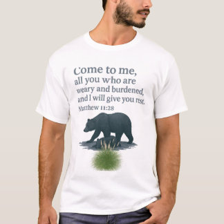 Christliches T-Shirt 'Faith Over Fear – Matthäus'