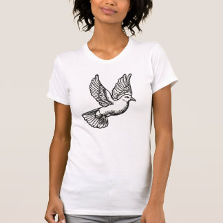 Christliches Tauben-Frauen-T-Shirt T-Shirt