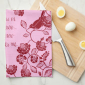 Christliches Tee-Tuch sein Auge ist auf dem Handtuch (Viertel Falte)