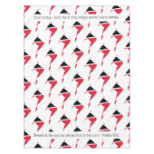 Christliches TRINIDAD & TOBAGO Gesegnetes Nation P Tischdecke (Vorderseite)