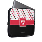 Christliches TRINIDAD TOBAGO Monogramm Laptopschutzhülle (Vorne Rechts)